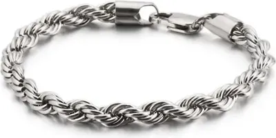 Produktbild von s Armband Dan aus Edelstahl - Silber, 19cm, 6mm KP34707