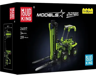 Zdjęcie produktu dla Mould King® 24017 Wózek widłowy pojazd warsztatowy