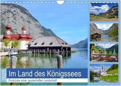 Produktbild von Im Land des Königssees (Wandkalender 2025 DIN A4 quer), CALVENDO Monatskalender