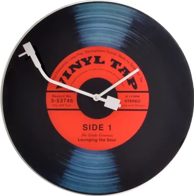 Produktbild von NeXtime Vinyl Tap Wanduhr , 8141