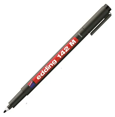 Produktbild von Edding 4-142001, Schwarz, Fein, Schwarz, Rund, 1 mm, Deutschland