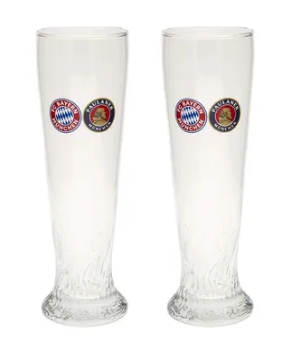 Produktbild von FC Bayern München Pilsglas 2er Set Paulaner
