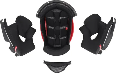 Image de Doublure noire ACERBIS pour casque ATTACK taille S