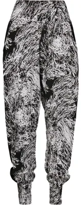 Produktbild von Urban Classics - Sarong Hose für Damen TN1583 (S) (Schwarz/Weiß)