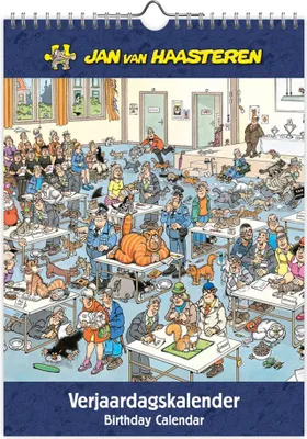 Imagen del producto de Calendario de cumpleaños Massamarkt Jan Van Haasteren