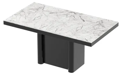 Produktbild von Design Esstisch HFE-111 Hochglanz ausziehbar Tisch Esszimmer 160 - 256