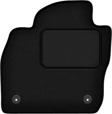 Image de Tapis de sol noir pour conducteur pour : Volkswagen T-Cross Crossover (2019-)