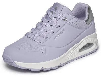 Produktbild von Skechers Damen Uno Golden Air Turnschuhe, Lilac Durabuck/ Mesh Trim, 41 EU