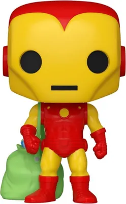 Immagine prodotto di Figurka Funko Pop! Marvel Świąteczny Iron Man - oficjalny produkt winylowy
