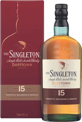 Produktbild von The Singleton of Dufftown 15 Jahre Single Malt Scotch Whisky, 40% vol, 700ml Einzelflasche