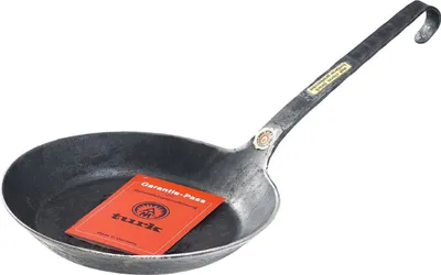 Produktbild von turk 65528 Pfanne 28 cm freiform-warmgeschmiedete, grauschwarz
