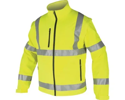 Immagine prodotto di Giacca softshell riflettente Ardon REF501 gialla, taglia XL