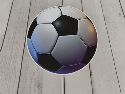 Produktbild von Niermann Fußball Wandleuchte E14 Weiß, Schwarz Germany