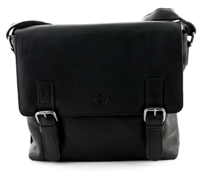 Produktbild von Sattlers & Co Ussul Überschlagtasche schwarz 25 x 32,5 x 7,8