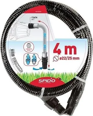 Produktbild von Kunststoff-Saugset - SPIDO - 4 Meter - Ø 22 mm