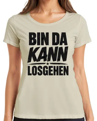 Immagine prodotto di Maglietta da donna con scritta divertente, ideale come regalo o come espressione di sarcasmo. Motivo: natura