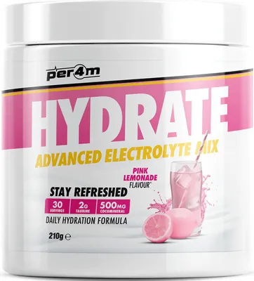 Produktbild von Per4m Hydrate Advanced Electrolyte Mix (210g) Pink Lemonade - Energie & Ausdauer - Elektrolyte