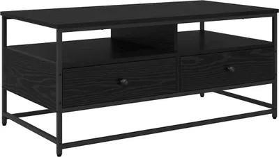 Produktbild von Couchtisch Schwarz Eichen-Optik 100 x 51 x 45 cm Holzwerkstoff