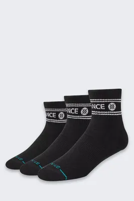 Zdjęcie produktu dla Skarpety Stance Vital Quarter 3 pary BLACK