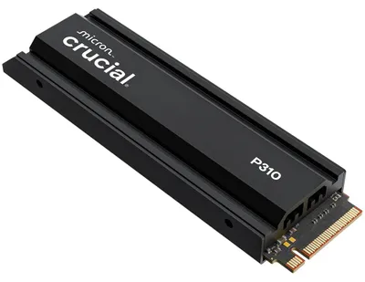Produktbild von Crucial P310 PS5 SSD 1TB PCIe Gen4 NVMe M.2 Interne Festplatte mit Kühlkörper, bis 7100 MB/s, Gaming für PS5, Desktop PC - CT1000P310SSD5-01