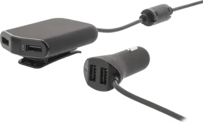 Immagine prodotto di Caricabatterie da auto 4 uscite 9,6 A USB Nero