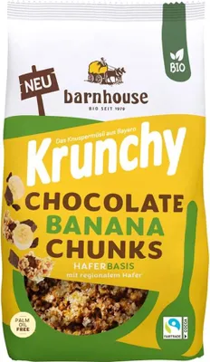 Immagine prodotto di Krunchy - Cioccolato e banana 450g