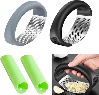 Produktbild von Zwiebelknopf - rostfreies Stahl - schwarz + grau - Küchenupgrade