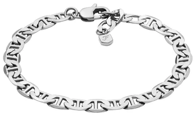 Produktbild von Fossil JA7239040 Herren Armband Messing Silber 23 cm