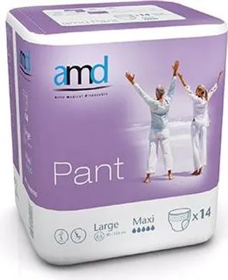 Image de AMD Pant Maxi Large - 12 paquets de 14 protections