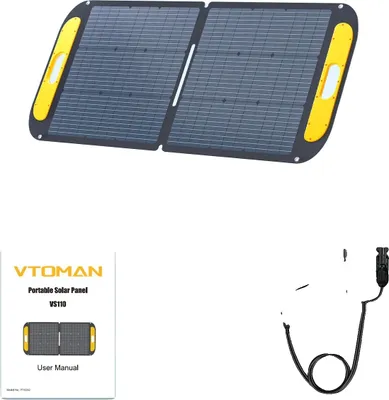 Obrázek produktu pro Solární panel, Přenosný design, Vodotěsnost, VS110