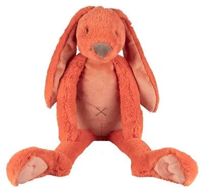 Produktbild von Happy Horse Kuscheltier Hase Richie 58cm orange - großes Plüsch Kuscheltier