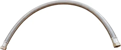 Produktbild von Stahlgewebeschlauch 3/4" GW/GW, Länge 80 cm