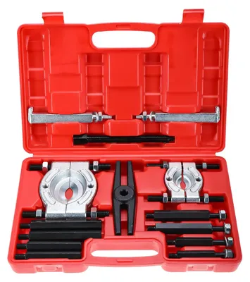 Productafbeelding van 14-delig lageraftrekkerset, scheidingsmesset, wielafnemer