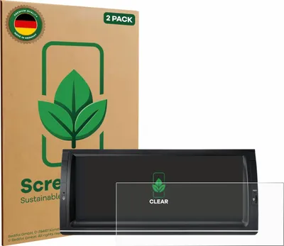 Produktbild von 2x ScreenLeaf Schutzfolie für Xtrons PX1453BLHGS 10.25" nachhaltiger Displayschutz Display Schutz Folie Klar Transparent