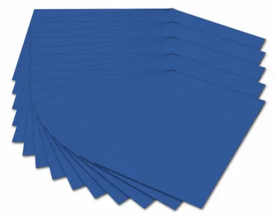 Produktbild von Folia 614/50 35, Blau, A4 (210 x 297 mm), Einfarbig, 300 g/m², 50 Blätter, Deutschland