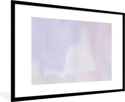 Produktbild von MuchoWow® Gerahmtes Poster Pastell - Farbe - Gestaltung 90x60 cm - Poster mit Schwarzem Bilderrahmen Wandposter Rahmen Foto Bilder - Wanddekoration - Fotos