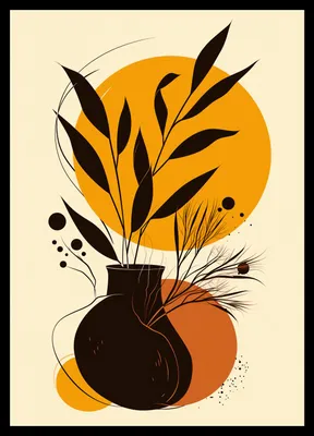 Produktbild von Plakat 29,7x42cm Goldener Kettenfeld