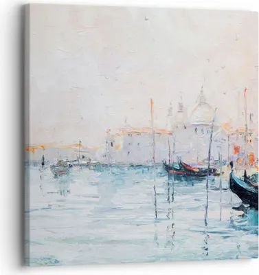 Produktbild von Bild auf Leinwand - Leinwandbild - Venedig Basilika - 30x30cm - Wand Bild - Wanddeko - Wandbilder - Leinwanddruck - Bilder - Kunstdruck - Wanddekoration - Leinwand bilder - Wandkunst - AC30x30-3662
