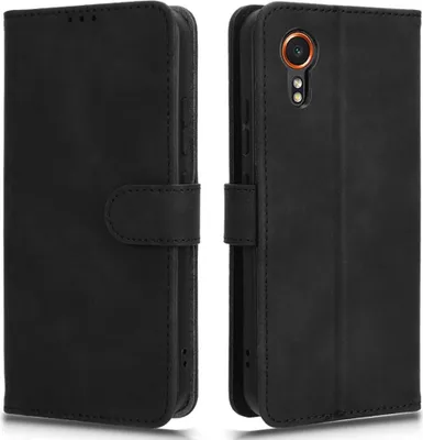 Produktbild von Samsung Galaxy Xcover 7 Hülle - Coverup Klapphülle - Schwarz