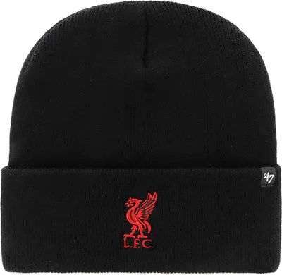 Produktbild von Liverpool FC Wollmütze LFC Haymaker schwarz Logo rot knit hat Mütze 196002061535