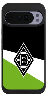 Produktbild von NIVOCASE Handyhülle für Google Pixel 10 Pro XL Hülle NIVOpure Case Schwarz Borussia Mönchengladbach Gladbach Offizielles Lizenzprodukt