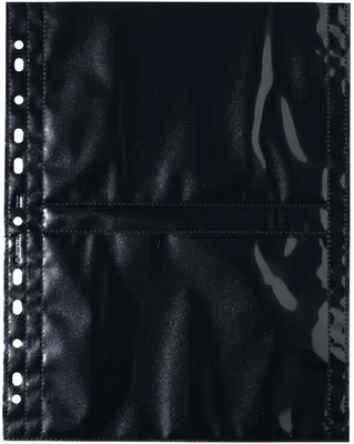 Produktbild von HERMA 7718 Fotophan Fotosichthüllen 13x18 cm quer schwarz 250 Hüllen