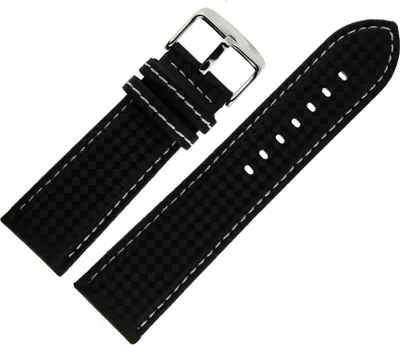 Zdjęcie produktu dla Pasek do zegarka Morellato A01U3586977817CR24 czarny 24mm