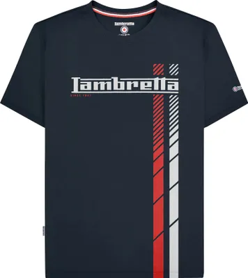 Produktbild von Lambretta - "SS25" T-Shirt für Herren LB243 (XL) (Marineblau)