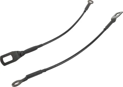 Image de 1 paire de câbles de support de hayon 65770-04030, câble en fil d'acier, sécurité améliorée, sangle de hayon arrière pour Tacoma 1995 à 2004