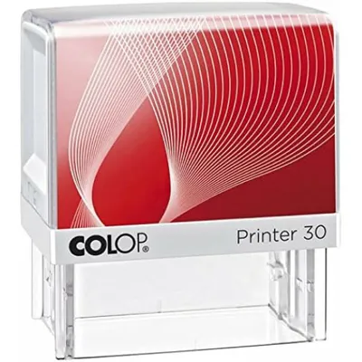 Produktbild von COLOP Textstempel, selbstfärbend schwarz mit Logo
