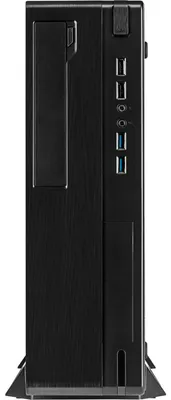 Produktbild von Inter-Tech IT-502, Desktop, PC, Schwarz, micro ATX, Mini-ITX, 1U, Oben
