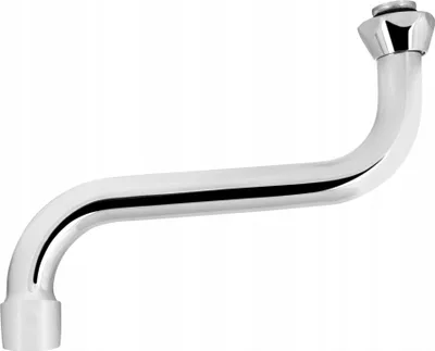 Immagine prodotto di Bocca Per Rubinetti Tipo S 25 Cm 3/4 Pollici Cromo Diamantato