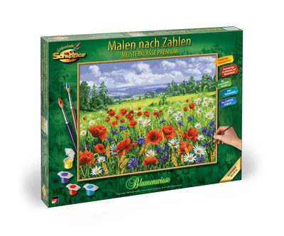 Image de Schipper Peinture par numéros - Prairie fleurie