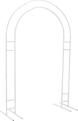 Immagine prodotto di Supporto per archi, struttura in acciaio resistente, facile da regolare, BIANCO, XL
